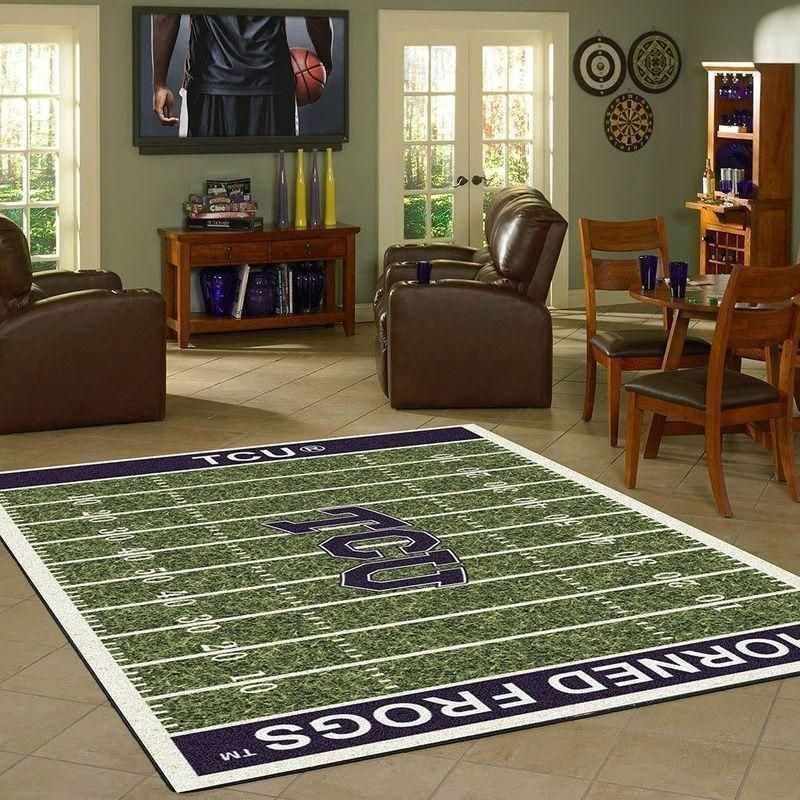 Tcu Horned Frogs Home Field Area  Sku 3103 Rug