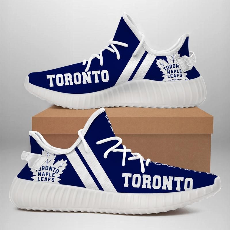 Toronto Maple Leafs Sneakers Big Logo Yeezy Shoessport – Yeezy Shoes