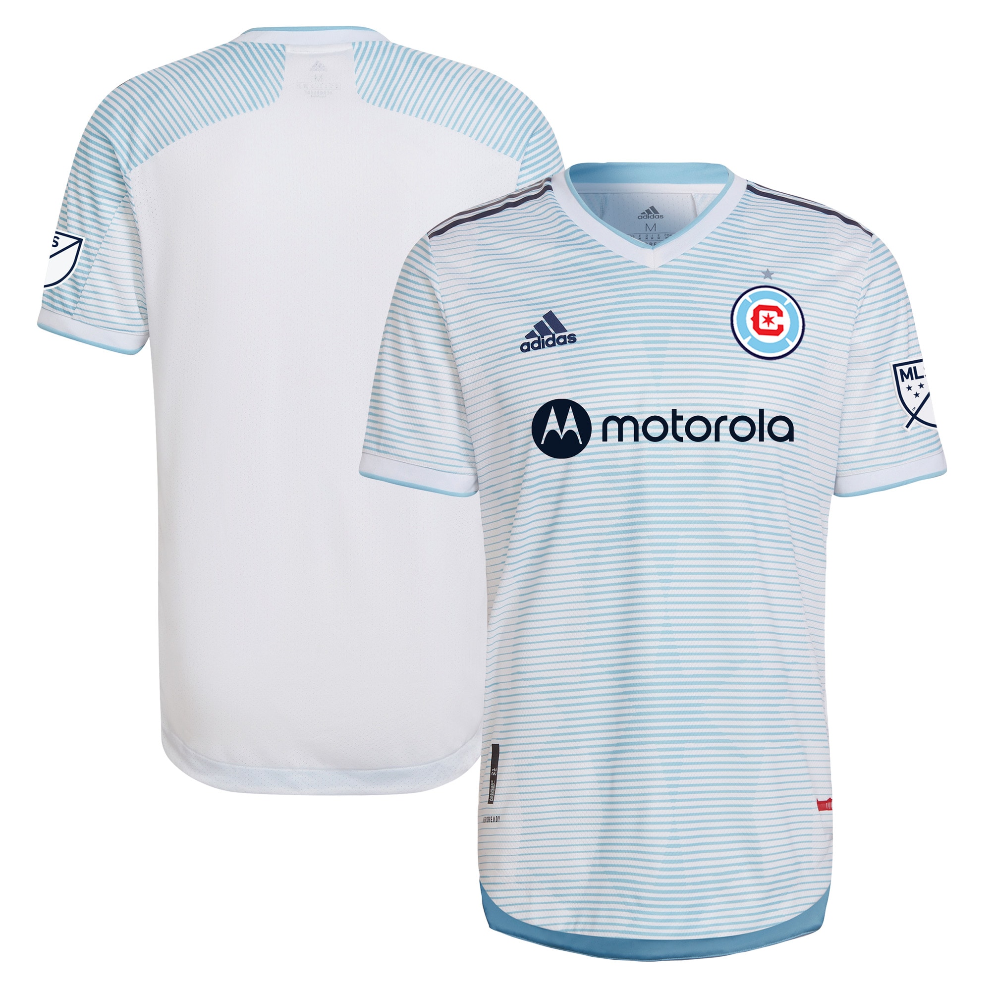 Chicago Fire 2022 Lakefront Kit Authentic Blank Jersey – White