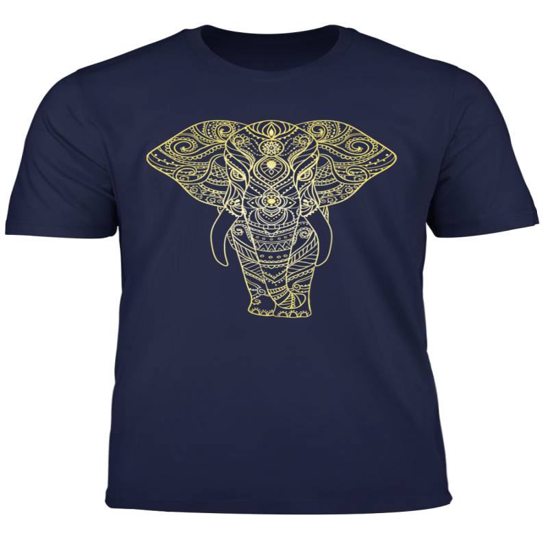 Beautiful Indian Ornate Elephant Tee Shirt