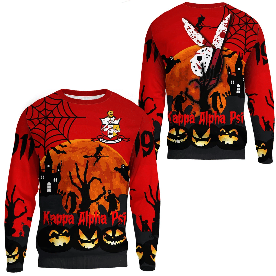 Wonderprint Sweatshirt Kappa Alpha Psi Halloween Sweatshirts Lt10