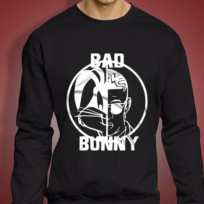 Bad Bunny El Conejo Face To Face Men’S Sweatshirt