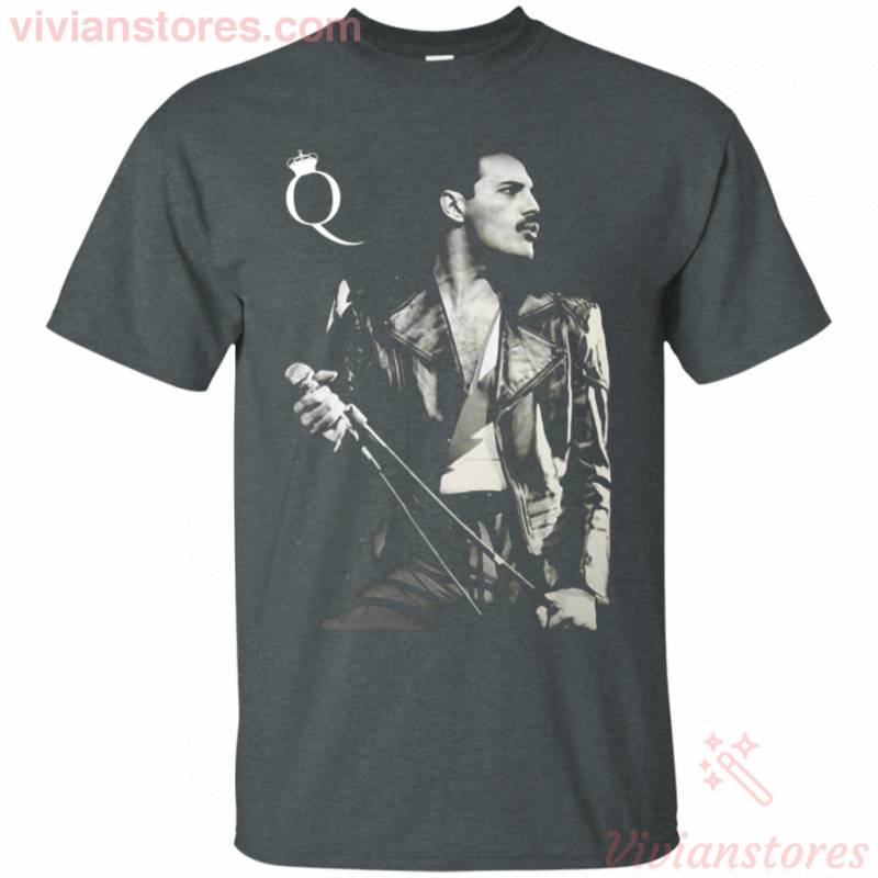 Freddie Mercury TShirt The Queen Band Fan Gift Idea Rockecho