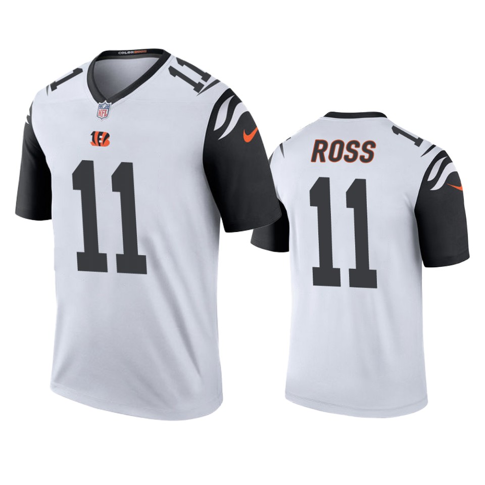 Cincinnati Bengals John Ross White Color Rush Legend Jersey – Mens