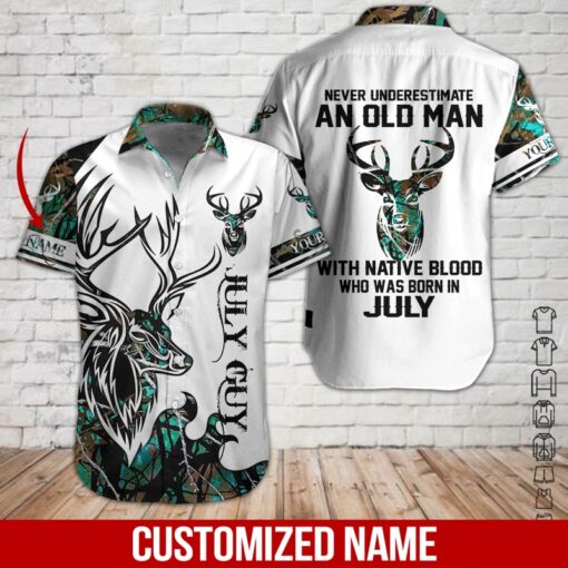 July Hunting Custom Hawaiian Shirt | For Men & Women | Hn1763