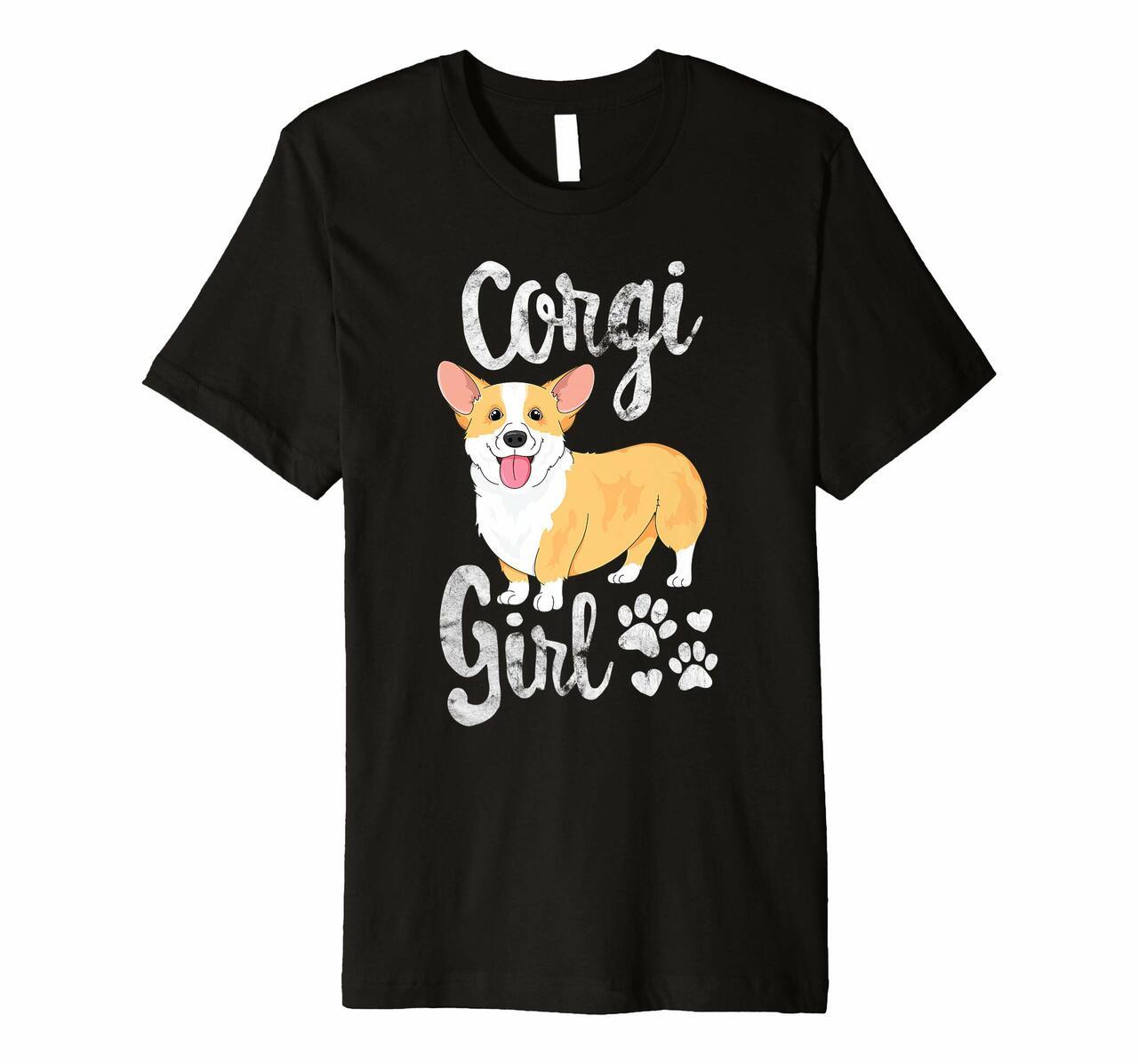 Corgi Girl Shirt Women Puppy Mom Dog Mama Lover Gift