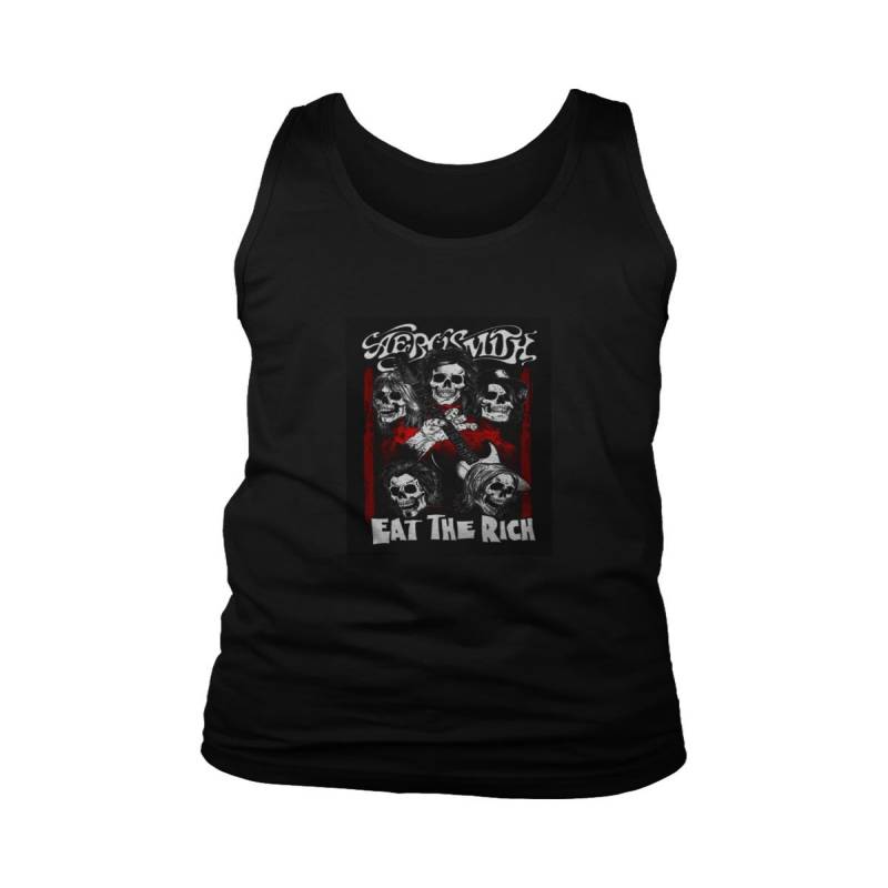 Aerosmith Eat The Rich Poster Men’s Tank Top