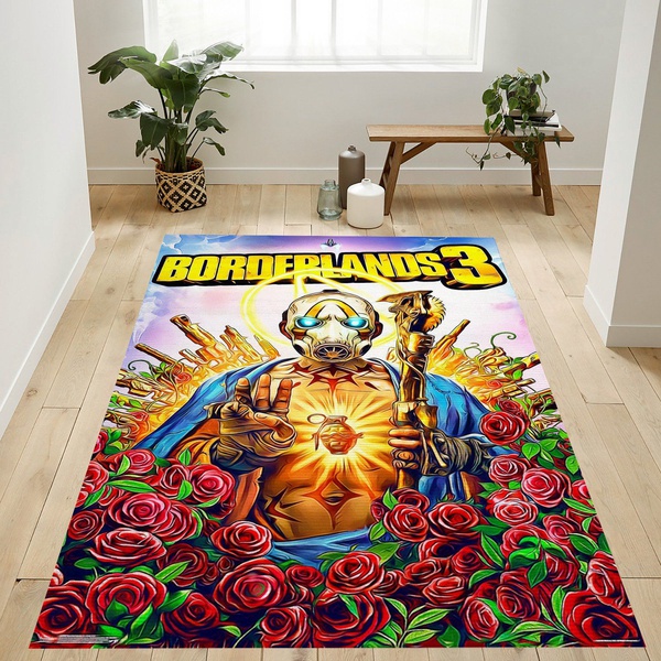 Borderlands 3 Key Art Area Rug For Gift Living Room Rug Home Decor Floor Decor