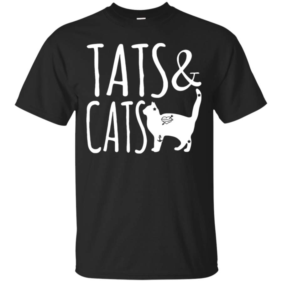 AGR Tats And Cats Tattoo Animal T-Shirt