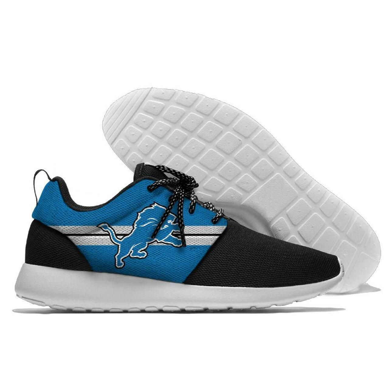 Mens And Womens Detroit Lions Lightweight Sneakers, Lions Running Shoes Shoes16675