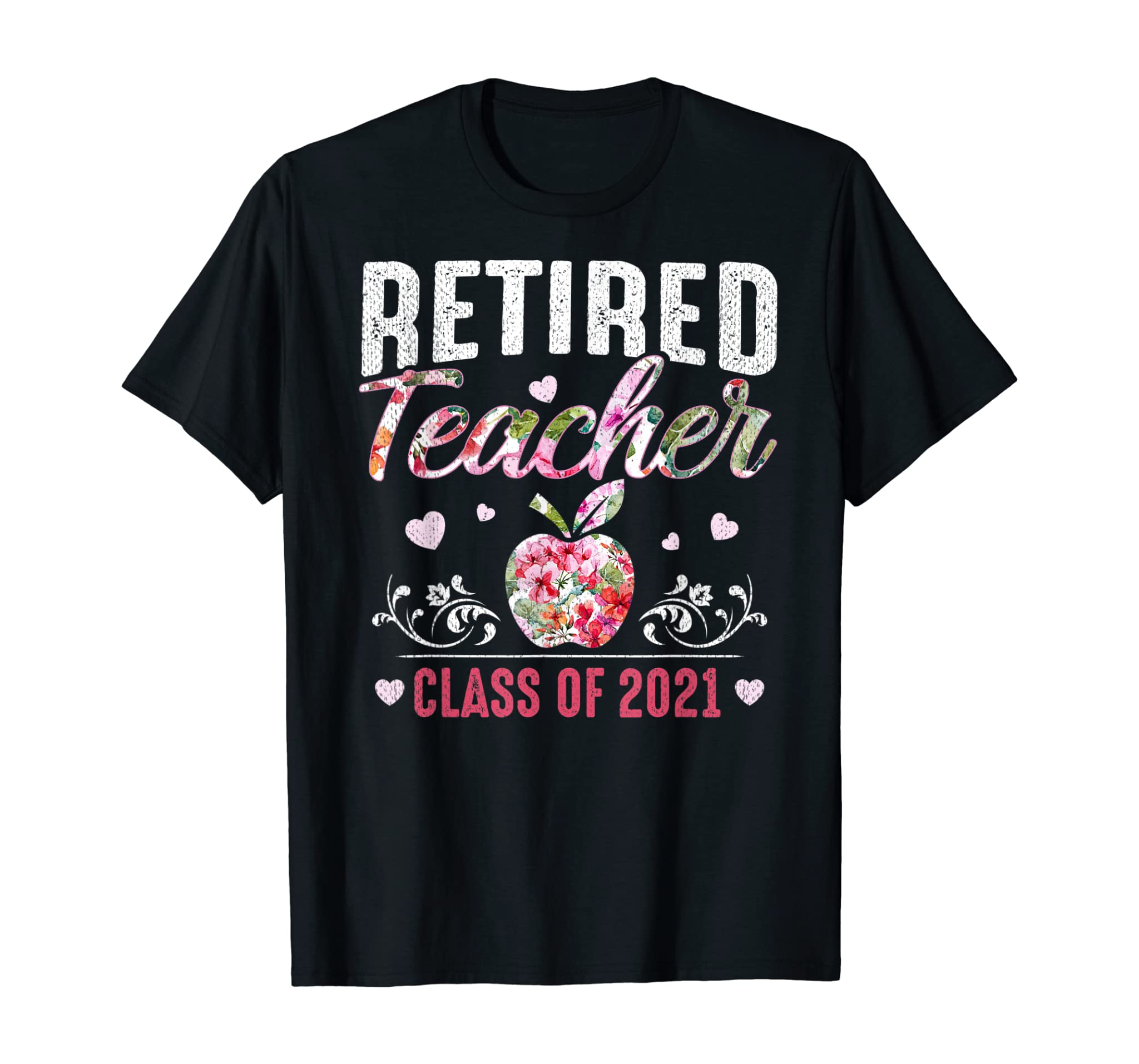 Tu Cute Retired Teacher Class Of 2021 Retirement Costume T-Shirt