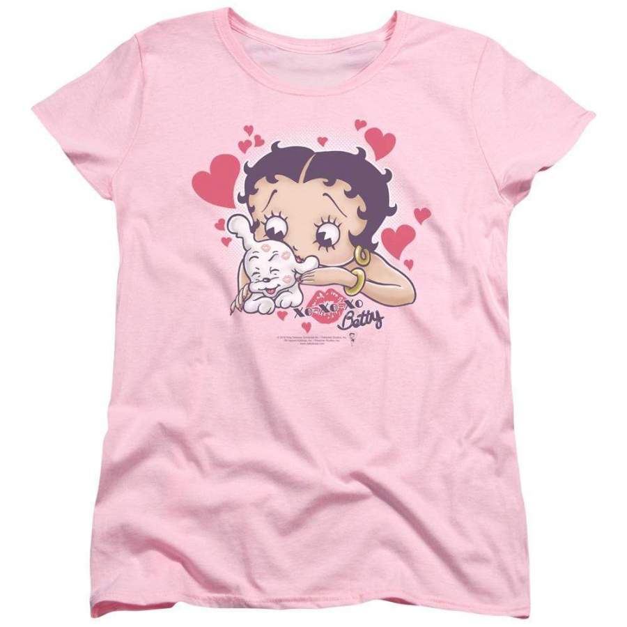 Betty Boop Puppy Love Women’s T-Shirt