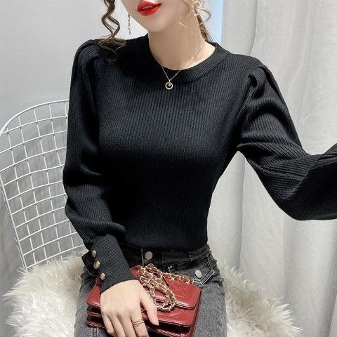 Sweater Women’s FallWinter Slim Top Pullover Knitwear Women’s T-shirt alx