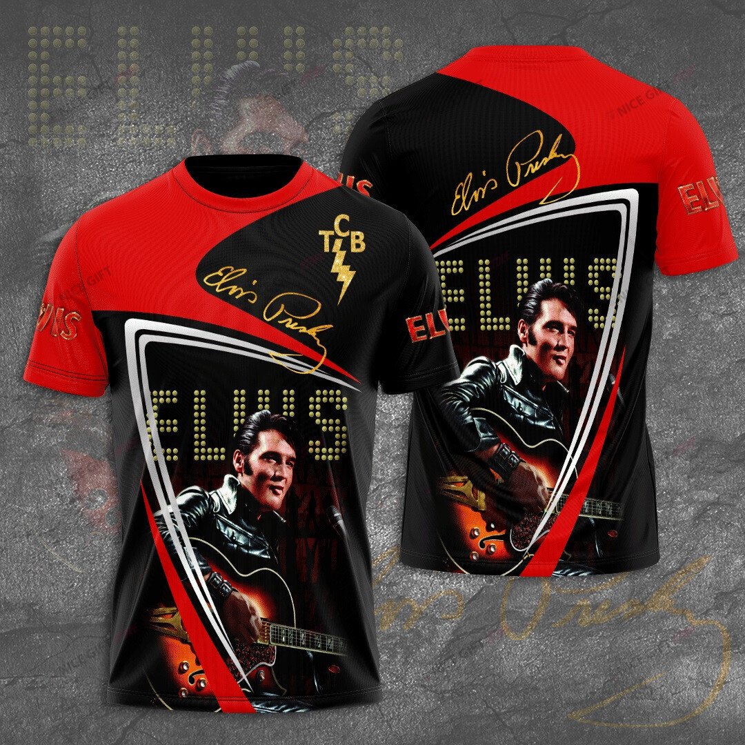 Elvis Presley 3D T-Shirt 3Ts-X9X2