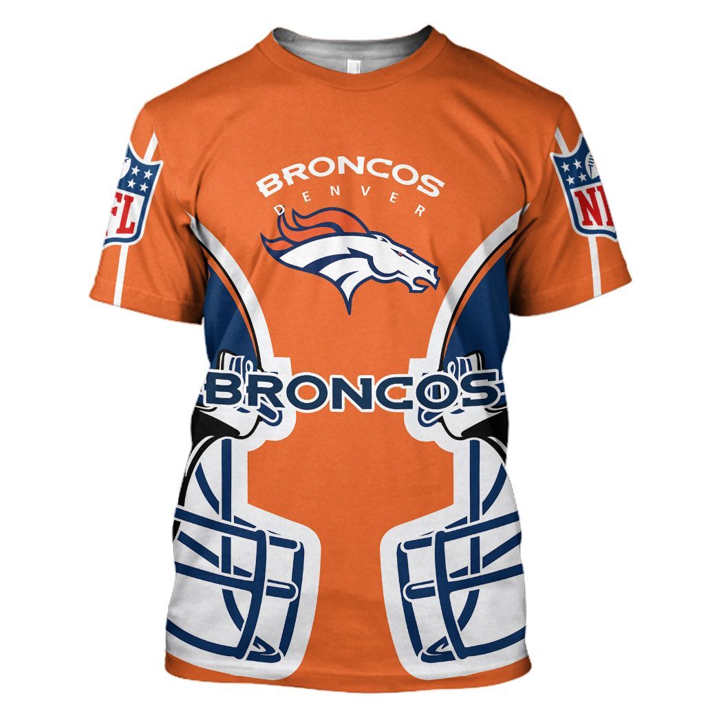 Denver Broncos 3D T-Shirt, Hoodie, Zip up