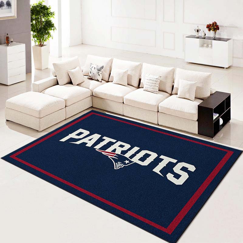 New England Patriots Team Spirit Carpet Area Rugs Living Room Carpet Kitchen Area Rugs