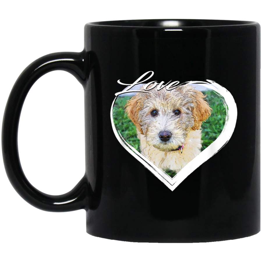 Love Labradoodle Poodle  Labrador Puppy Dog Lover Mug