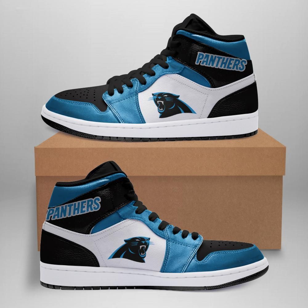 Carolina Panthers 07 Air Jordan Sport Custom Sneakers