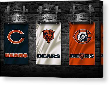 51 Chicago Bears Joe Hamilton Canvas Print