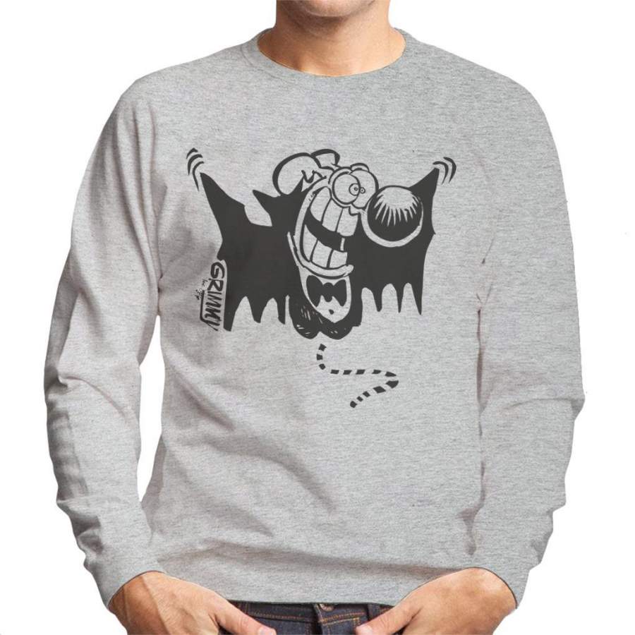 Grimmy Vampire Bat Men’s Sweatshirt