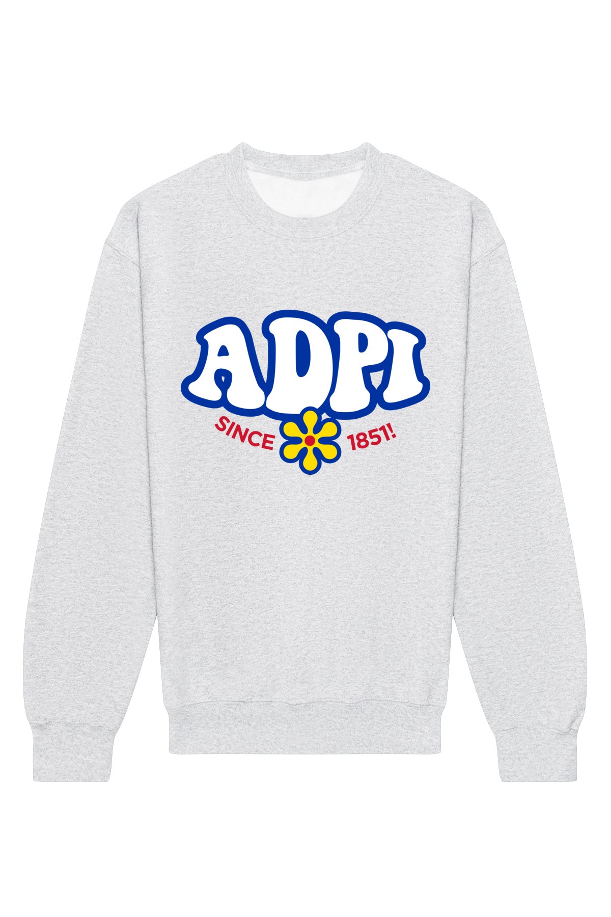 Alpha Delta Pi Funky Crewneck Sweatshirt