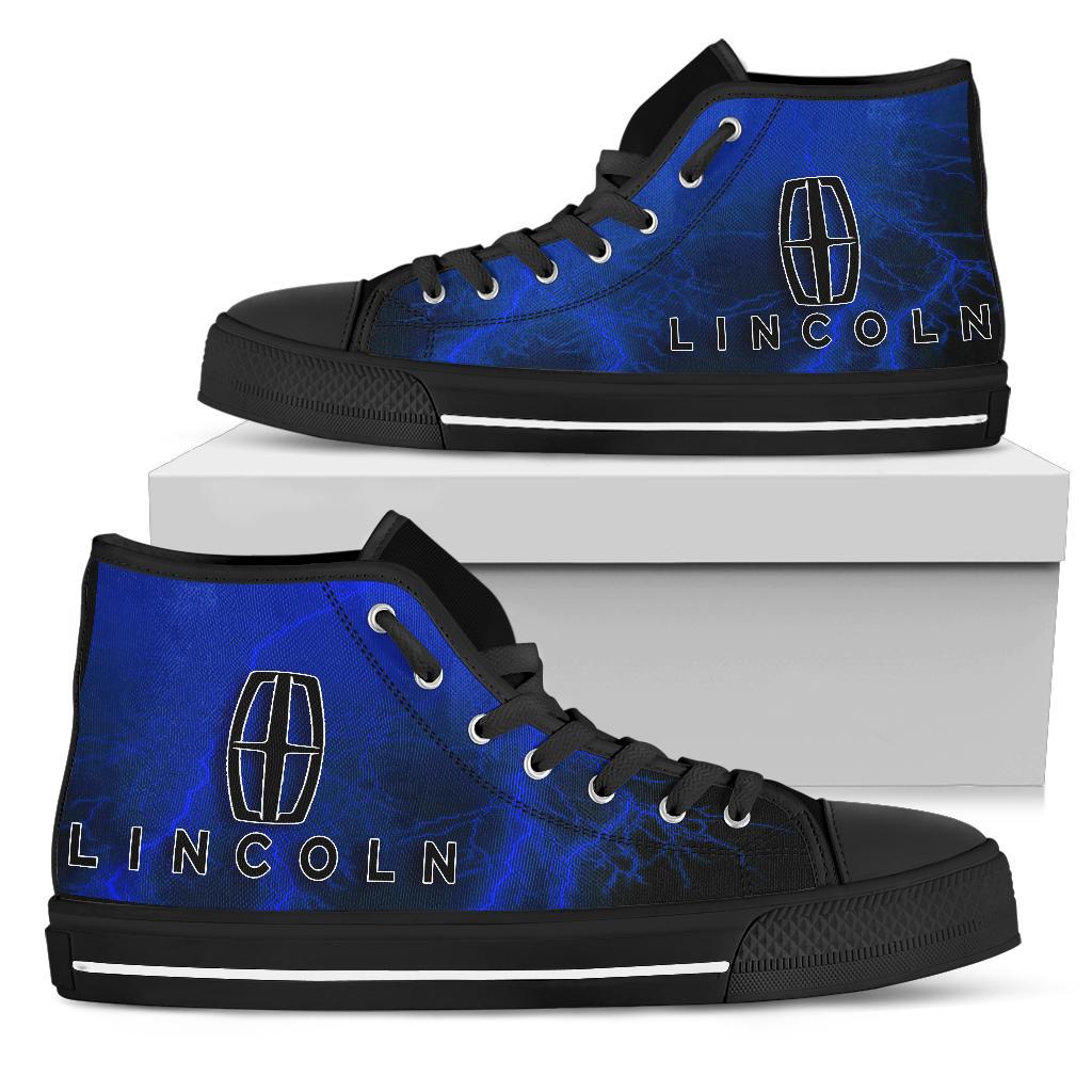 Lincoln Thunder High Top Shoes Blue