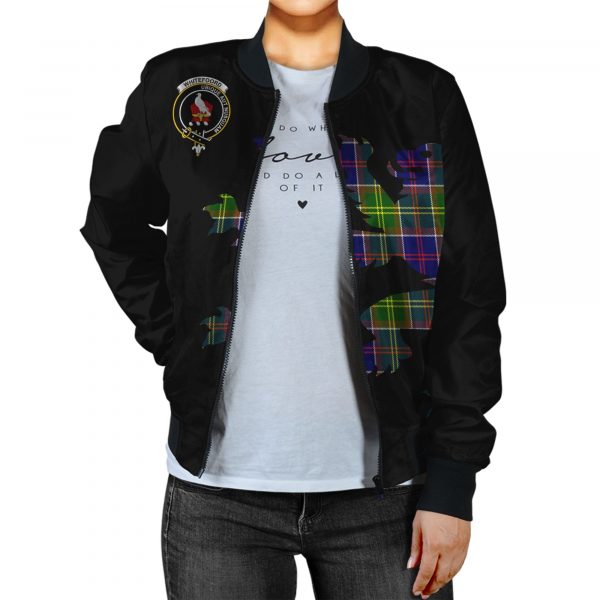 Whitefoord Lion & Thistle All Over Printed Bomber Jacket Us Size