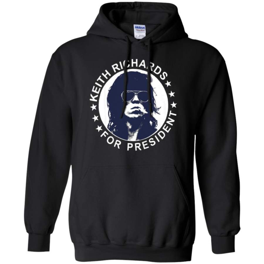 AGR Keith Richards For President Gildan Pullover Hoodie