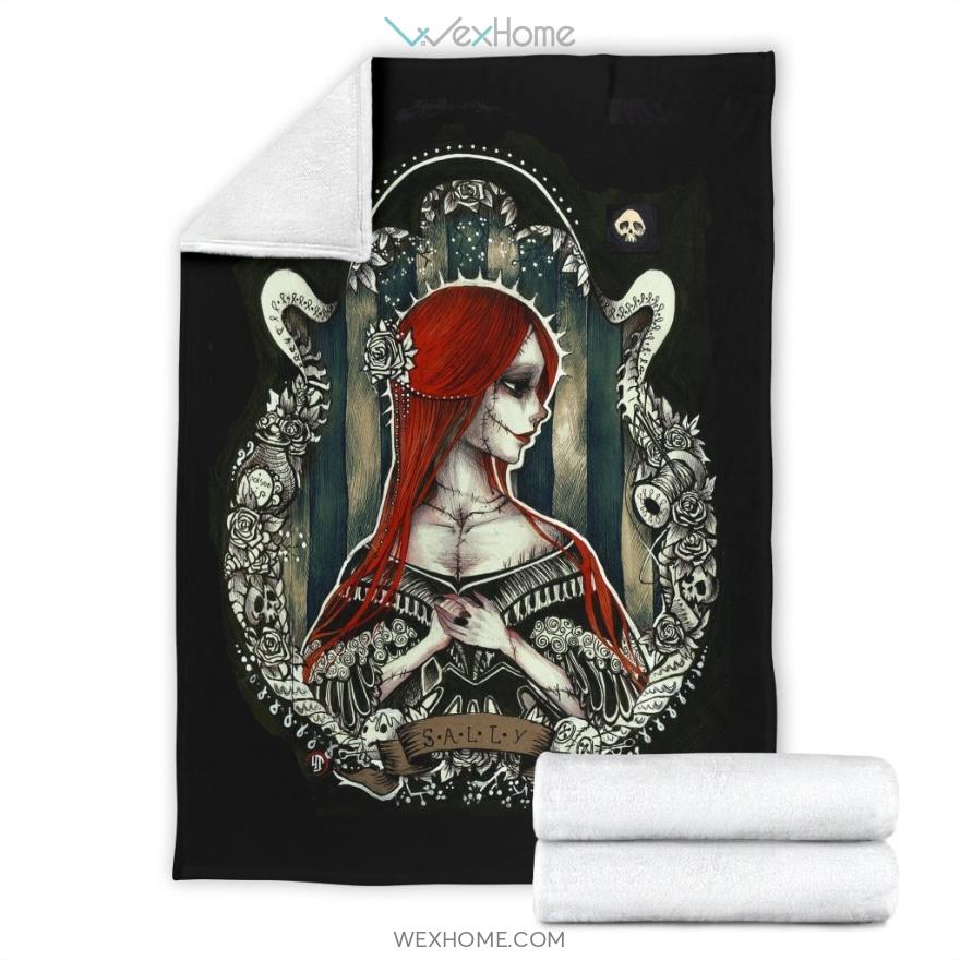 Sally Art Design Nightmare Before Christmas Premium Blanket