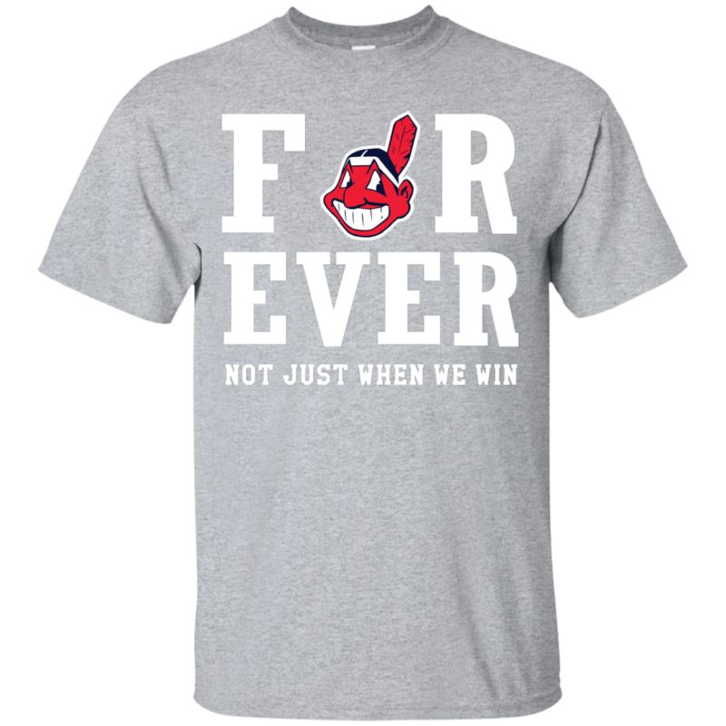 Cleveland Indians For Ever Shirt For Fans Cotton T-Shirt