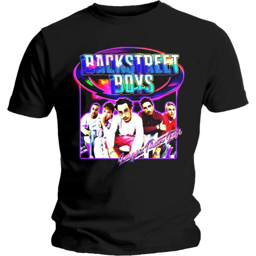 Backstreet Boys ‘Larger Than Life’ (Black) T-Shirt