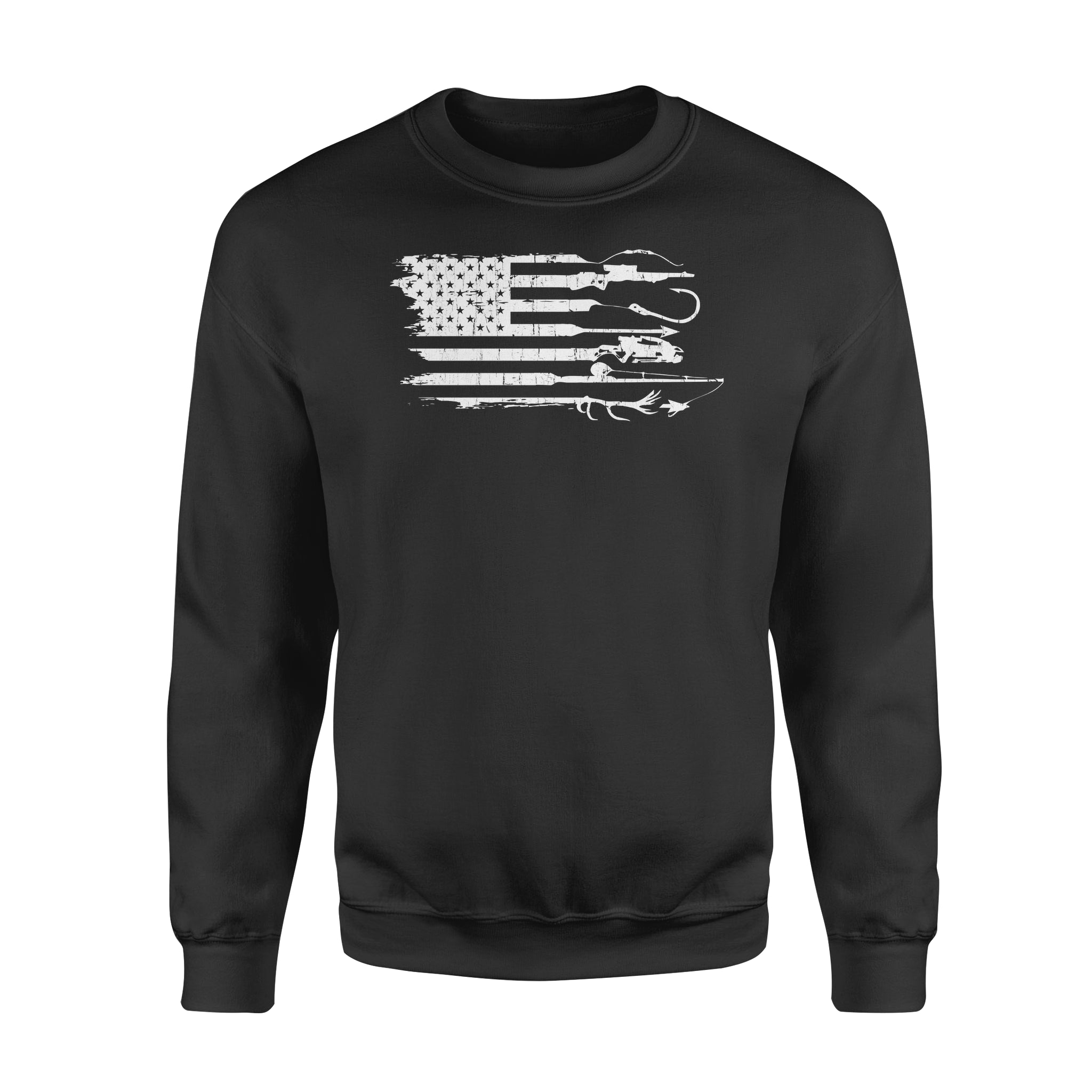 Amercian Fighing lovers pole – Standard Crew Neck Sweatshirt