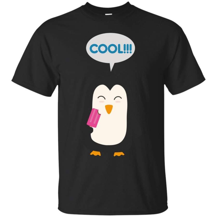 CARTOON – Penguin with popsicles T Shirt & Hoodie