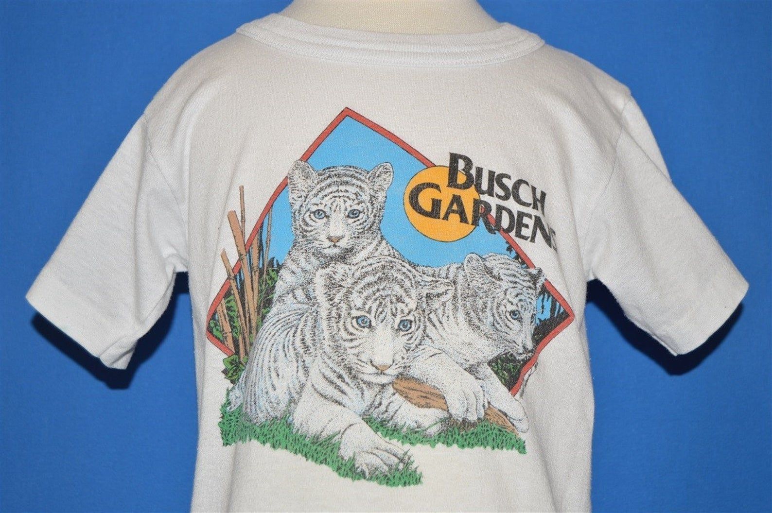 80S Busch Gardens Tigers T-Shirt 3T