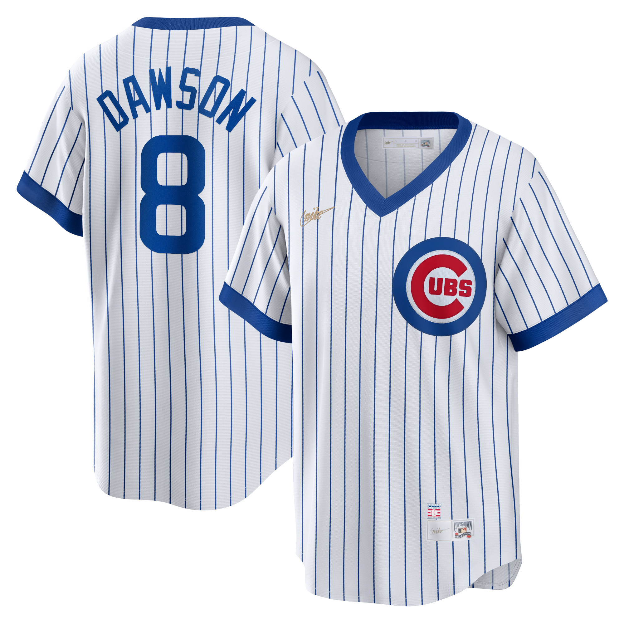 Andre Dawson Chicago Cubs Home Cooperstown Collection Player Jersey – White MLB