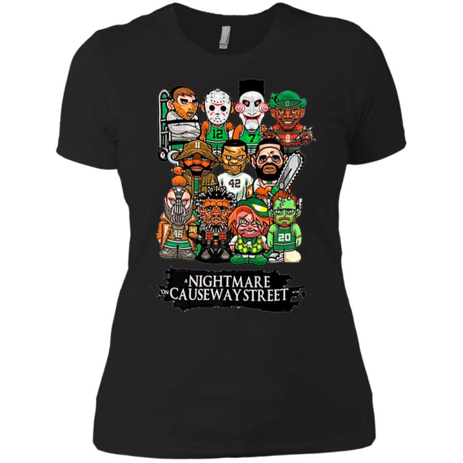 A Nightmare On Causeway-Street Funny Ladies’ T-Shirt