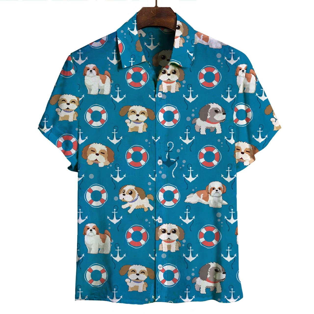 Shih Tzu Hawaii Shirt Ha38851