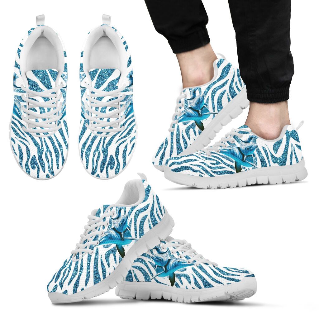 Dolphin Blue Sneakers – 7Kkanm