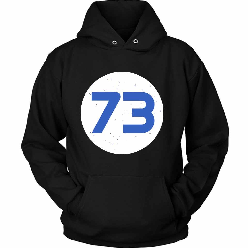 73 Distressed Circle Unisex Hoodie