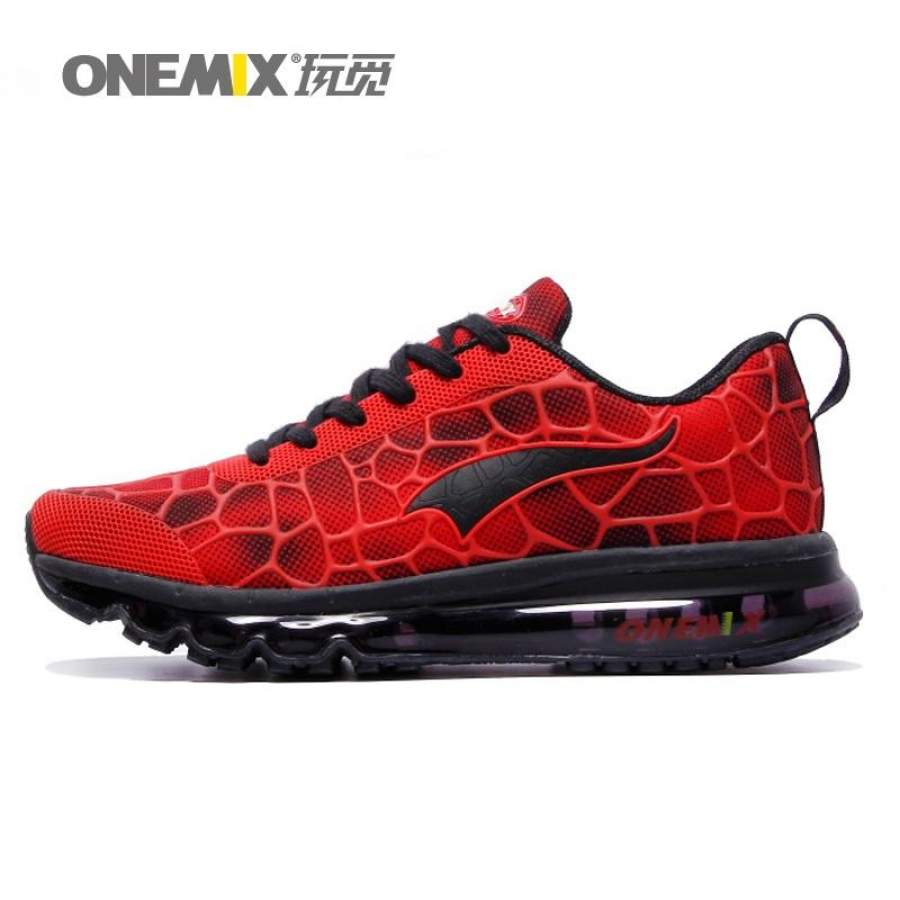 ONEMIX Men Running Shoes for Women Nice Run Athletic Trainers Navy Zapatillas Sports Shoe Max Cushion Outdoor Walking Sneakers 7