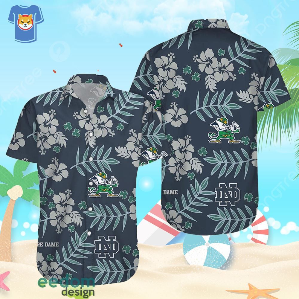 Notre Dame Fighting Irish Hawaii Aloha Beach Gift Hawaiian Shirt For Men And Women