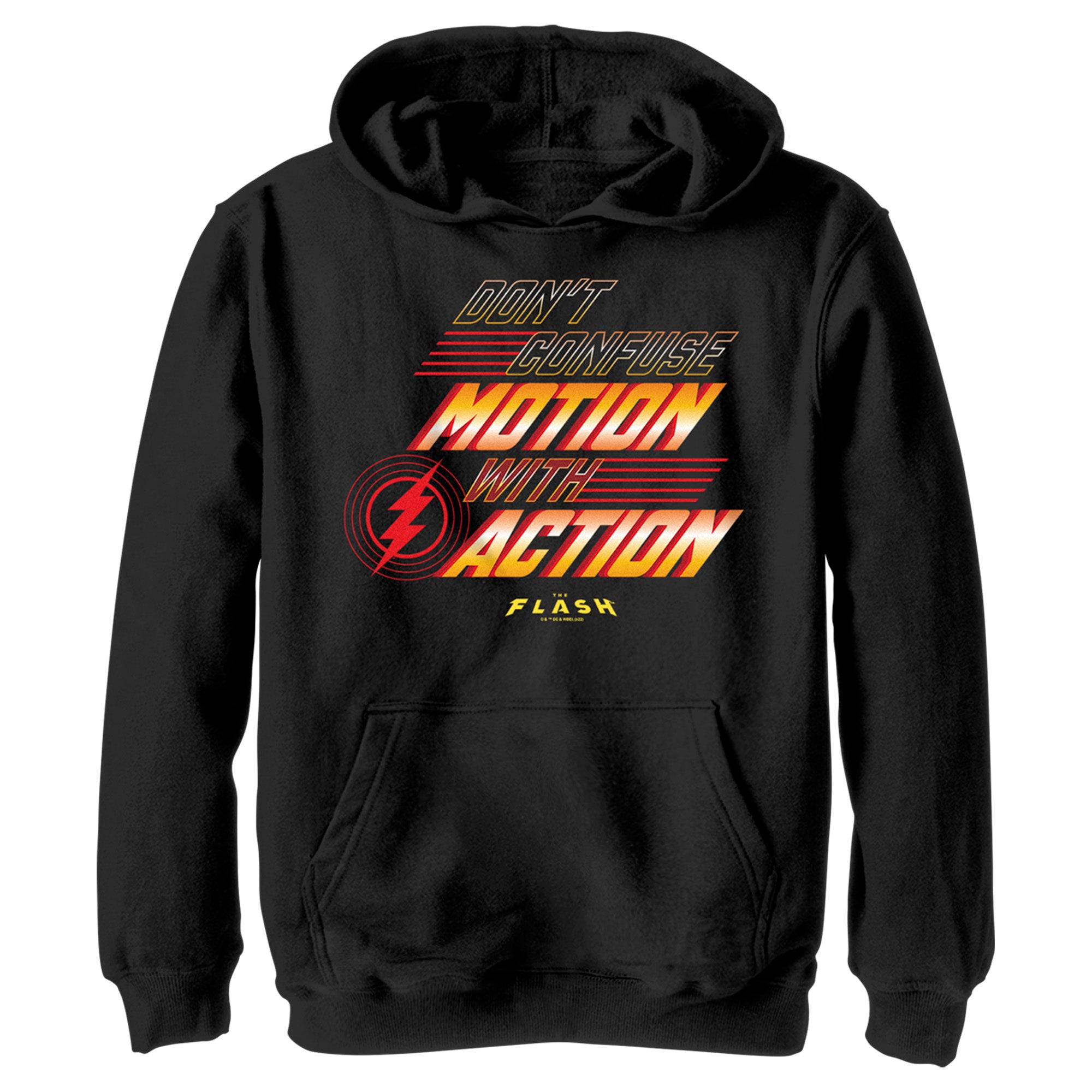 Boy’S The Flash Don’T Confuse Motion Pull Over Hoodie