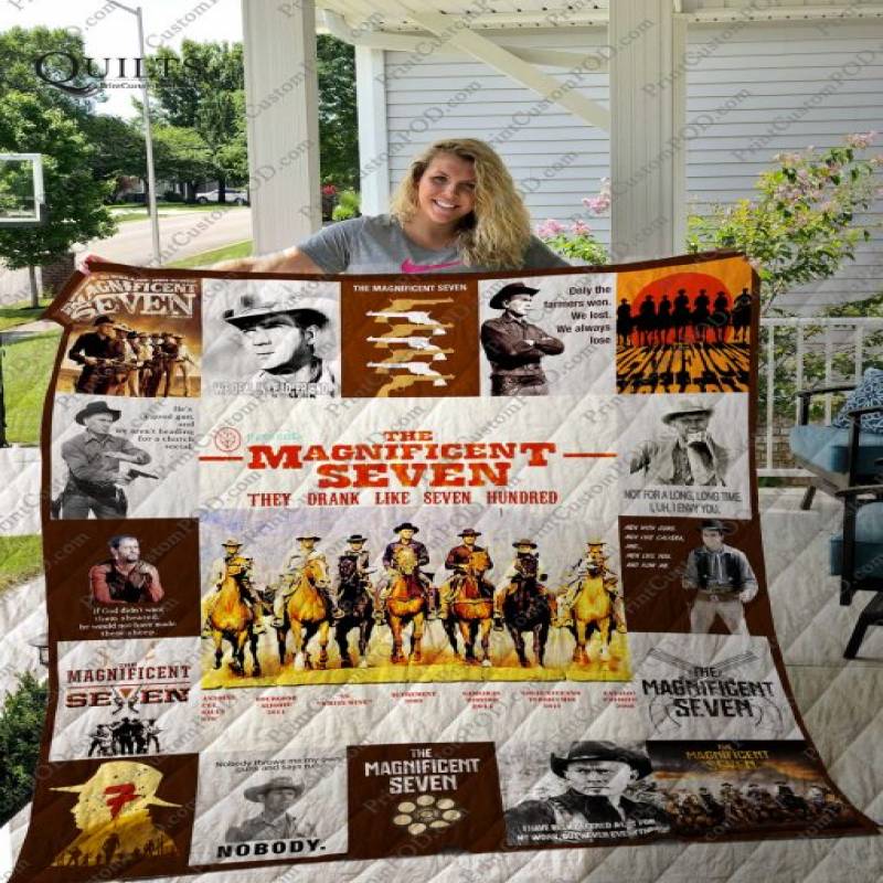The Magnificent Seven T-shirt Quilt
