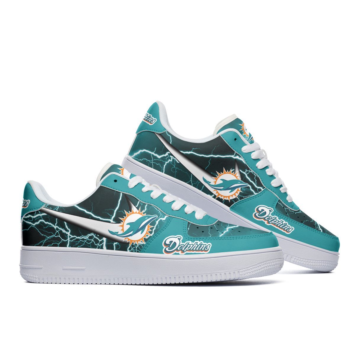 Miami Dolphins Af1 Shoes 147