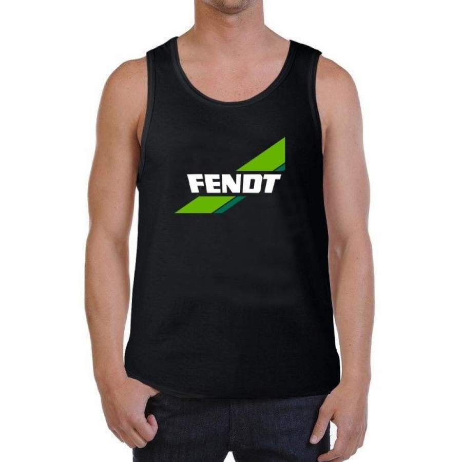 Fendt Vintage Tractor Mens Tank Top Short Sleeve T-Shirt