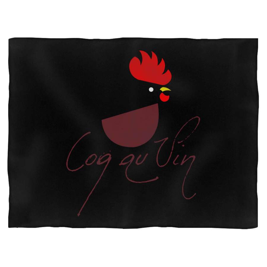 Coq Au Vin French Chef Blanket