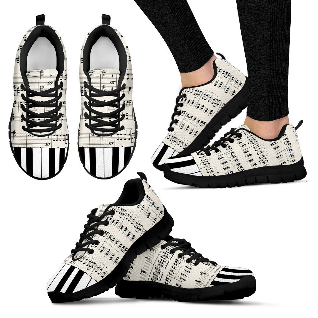 Piano Music Sheets Sneakers – Fit Fit Apparel