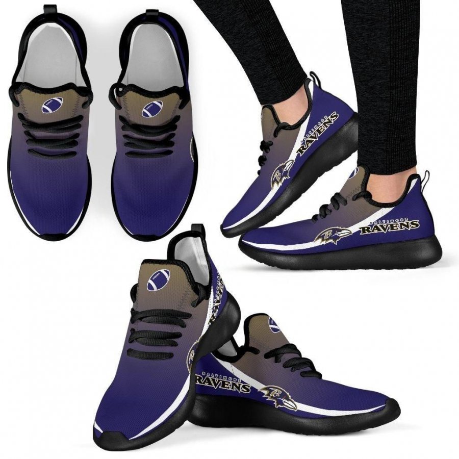 Baltimore Ravens Men Women Sneakers Shoes Birthday Christmas Gift