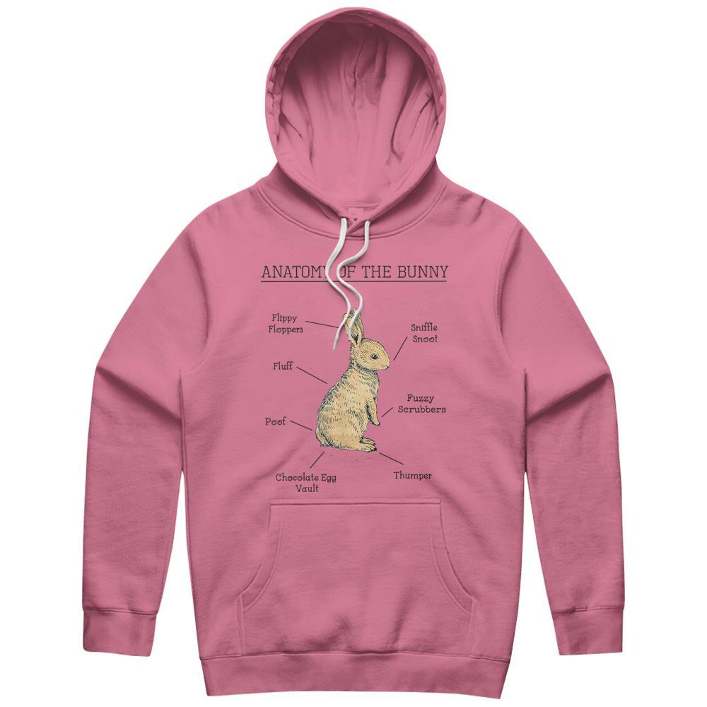 Anatomy Of The Bunny Cute Animal Love Rabbit Easter Funny Hoodie