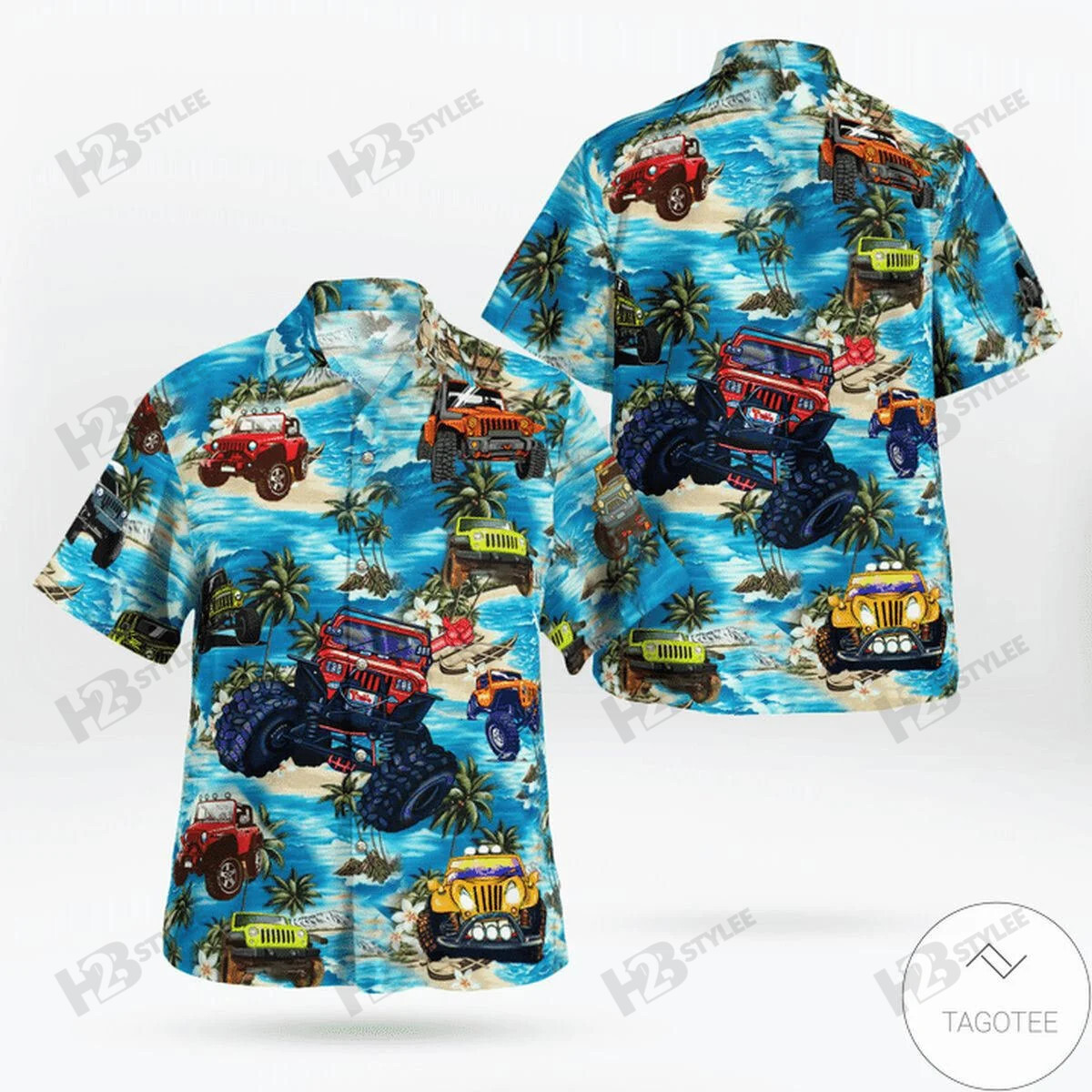 I Dont Snore Dream Im A Jeep Hawaii Aloha All Over Printed Hawaii Shirt Size S Ha13948